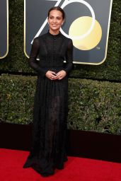 Alicia Vikander – Golden Globe Awards 2018