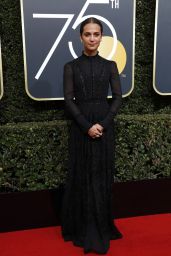 Alicia Vikander – Golden Globe Awards 2018