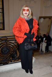 Amanda Lear – Jean-Paul Gaultier Fashion Show in Paris 01/24/2018