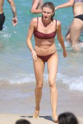 Amy Pejkovic in Bikini at Bronte Beach