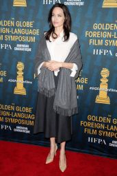 Angelina Jolie - The Golden Globe Foreign-Language Nominees Series 2018 Symposium in LA
