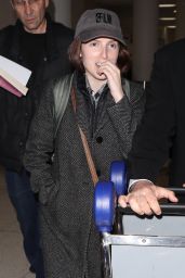 Anna Kendrick Arrives Back to LAX in Los Angeles