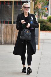 Ashlee Simpson in Casual Outfit in Los Angeles