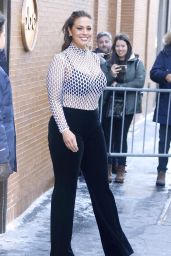 Ashley Graham - Leaving The View in NYC
