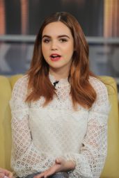 Bailee Madison Appeared on Good Day New York in NYC 01/31/2018