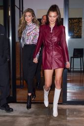 Bella Hadid and Gigi Hadid - Out in New York City 01/11/2018