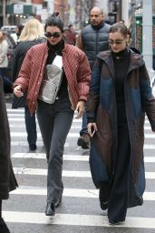 Bella Hadid and Kendall Jenner - Shopping in Soho in New York City