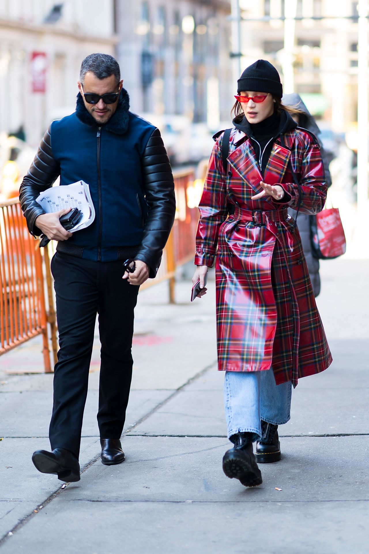 Bella Hadid in NoHo, New York 01/31/2018 • CelebMafia