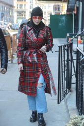 Bella Hadid in NoHo, New York 01/31/2018