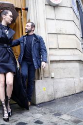 Bella Hadid is Stylish - Paris 01/22/2018