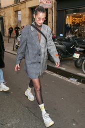 Bella Hadid Street Fashion - Paris, France