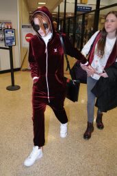 Bella Thorne at the Airport in Salt Lake City