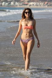 Blanca Blanco in Bikini at the Beach in Malibu