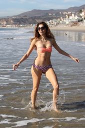 Blanca Blanco in Bikini at the Beach in Malibu