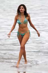Blanca Blanco in Bikini Takes a Stroll on Malibu Beach