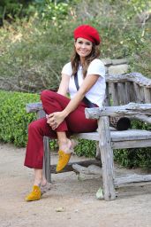 Brooke Burke-Charvet in Cute Outfit Leaving a Park in Malibu