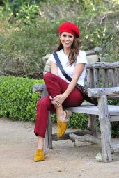 Brooke Burke-Charvet in Cute Outfit Leaving a Park in Malibu