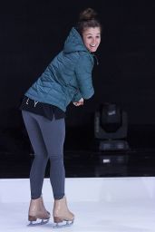 Brooke Vincent - Dancing On Ice Training in Hertfordshire, UK 01/15/2018