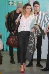 Candice Brown - Leaving ITV Studios in London