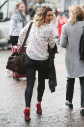 Candice Brown - Leaving ITV Studios in London