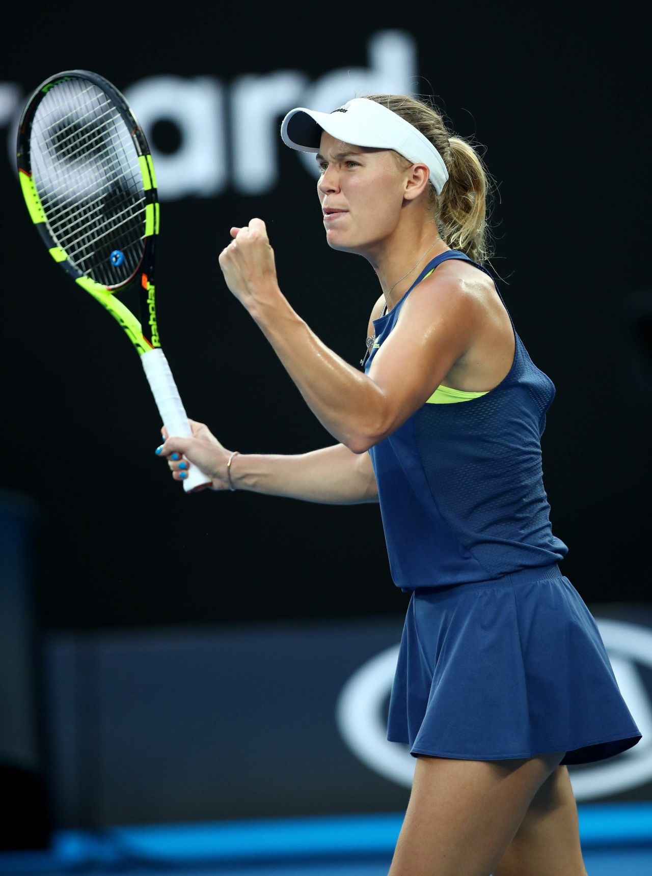 Caroline Wozniacki - 2018 Australian Tennis Tournament Final in Melbourne