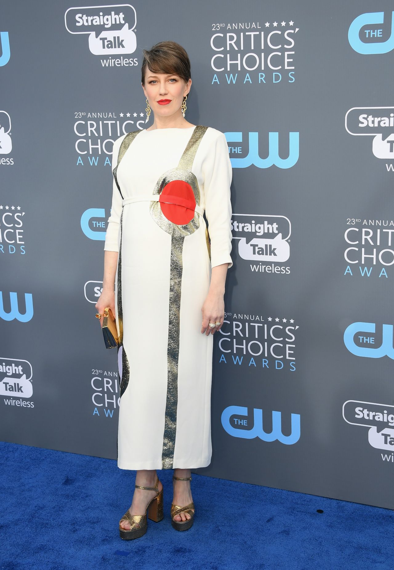 Carrie Coon – 2018 Critics’ Choice Awards • CelebMafia