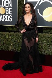 Catherine Zeta Jones – Golden Globe Awards 2018 in Beverly Hills