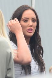 Charlotte Crosby, Ashy Bines, Tammy Hembrow and Steph Claire at Airport in Sydney 01/25/2018