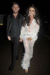 Charlotte Dawson Night Out in Blackpool