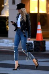 Charlotte McKinney Showed Off Her Stylish Figure - Beverly Hills 01/17/2018