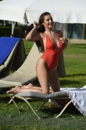Chloe Goodman in Swimsuit in Malta