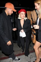 Christina Aguilera Heads to the Roger Room to Party in West Hollywood