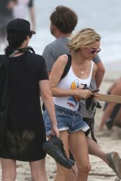 Diane Kruger and Norman Reedus on the Beach in Costa Rica