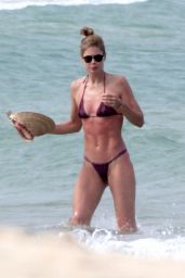 Doutzen Kroes in Bikini Enjoys Beach Day in Bahia