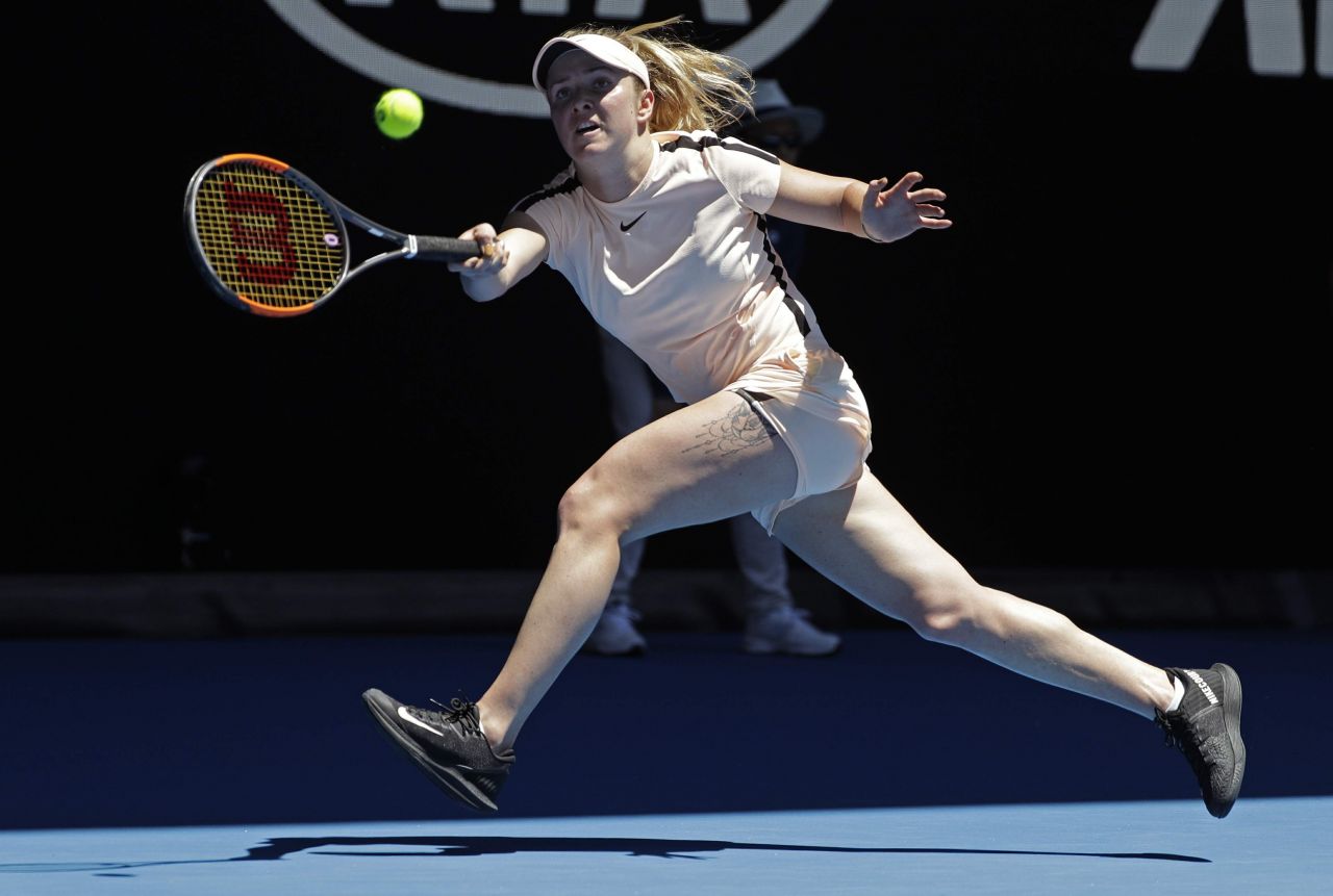 Elina Svitolina - Australian Open 01/23/2018 • CelebMafia