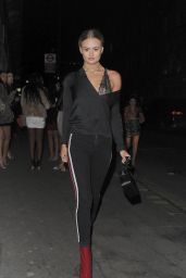 Ella Ross - Arriving at Tape Nightclub in Central London