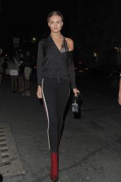 Ella Ross - Arriving at Tape Nightclub in Central London