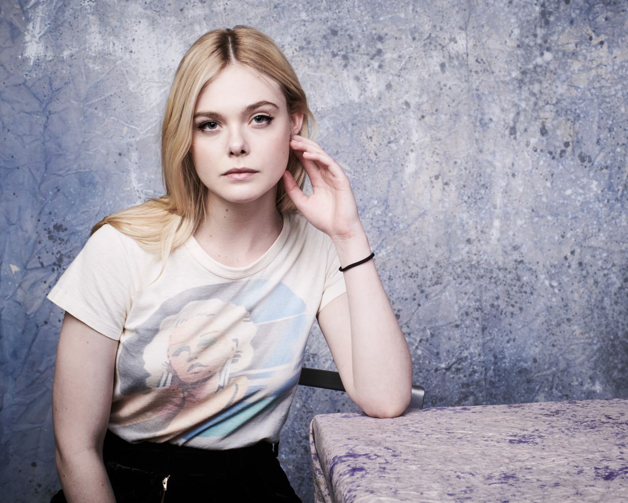 Elle Fanning - Deadline Studio Portraits at Sundance 2018 • CelebMafia