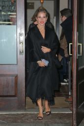 Elsa Pataky Coming Out of Her Hotel in New York City