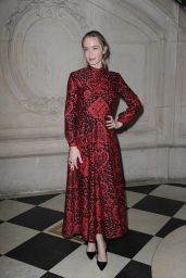 Emily Blunt - Christian Dior Haute Couture Spring Summer 2018 Show in Paris
