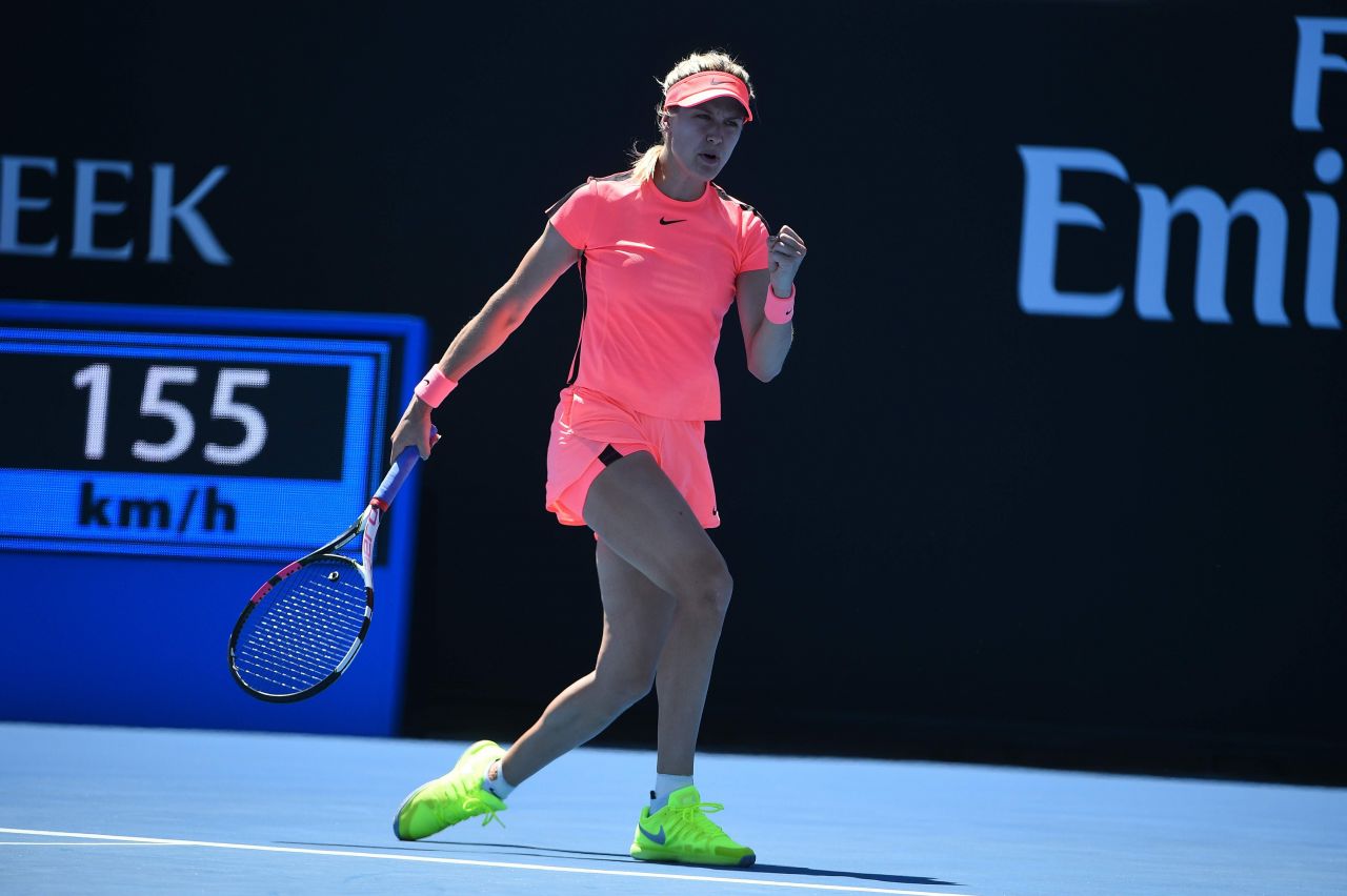 Eugenie Bouchard – Australian Open 01/16/2018 • CelebMafia