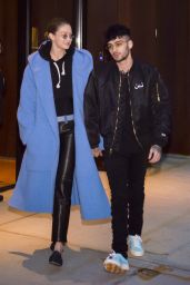 Gigi Hadid and Zayn Malik - Out in New York City 01/29/2018