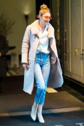Gigi Hadid Street Fashion - Shopping at Givenchy in NYC