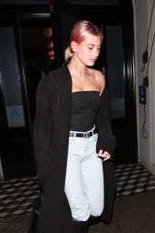 Hailey Baldwin at Craigs in West Hollywood