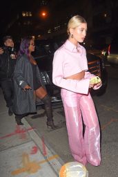 Hailey Baldwin Leaving the Republic Records Party in New York