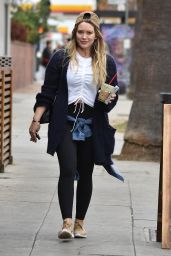 Hilary Duff Leaves Lunch at Joan