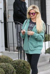 Holly Madison Street Style in Los Angeles
