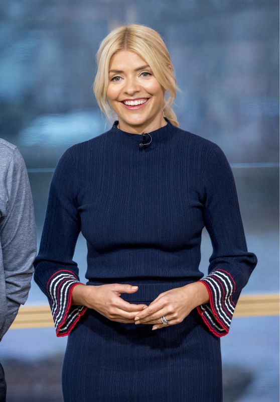 Holly Willoughby - This Morning TV Show in London 01/23/2018