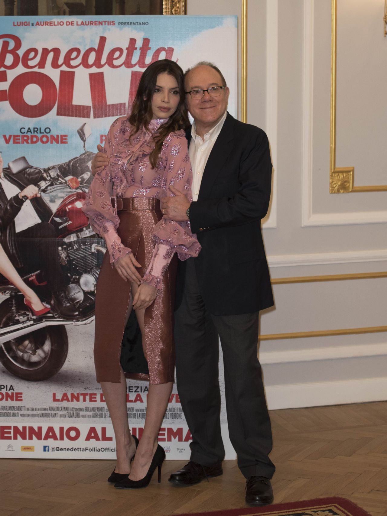 Ilenia Pastorelli and Maria Pia Calzone - "Benedetta Follia" Photocall