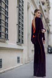 Iris Mittenaere – Jean-Paul Gaultier Fashion Show in Paris 01/24/2018